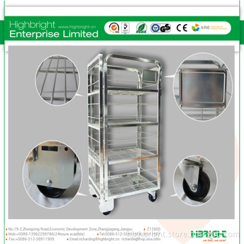 Supermarket Milk Cart Trolley